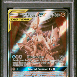 PSA 9 ARCS/DLGA/PALKIA GX COSMIC ECLIPSE-FA