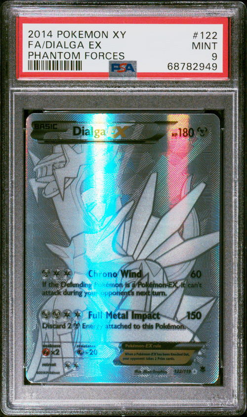 PSA 9 FA/DIALGA EX PHANTOM FORCES