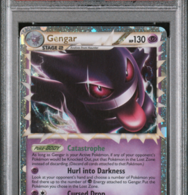 PSA 7 GENGAR-HOLO TRIUMPHANT