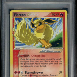 PSA 7 FLAREON-HOLO EX POWER KEEPERS