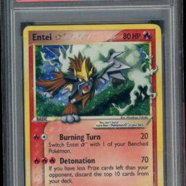 PSA 4 ENTEI-HOLO EX UNSEEN FORCES