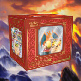 CHARIZARD EX SUPER PREMIUM COLLECTION CASE OF 4